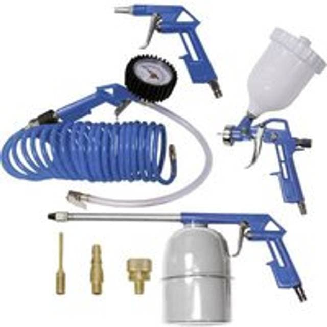 Scheppach Kompressorsæt Med 5 Stk Tilbehør