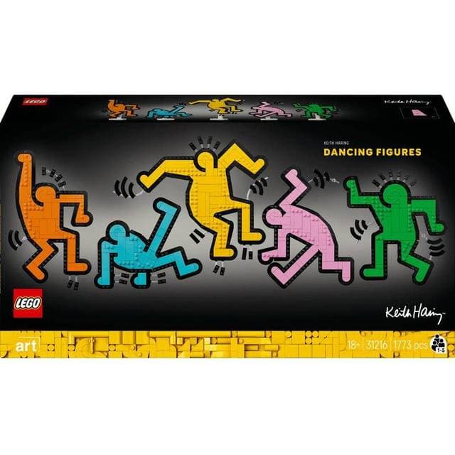 LEGO Art Keith Haring Dancing Figures 31216