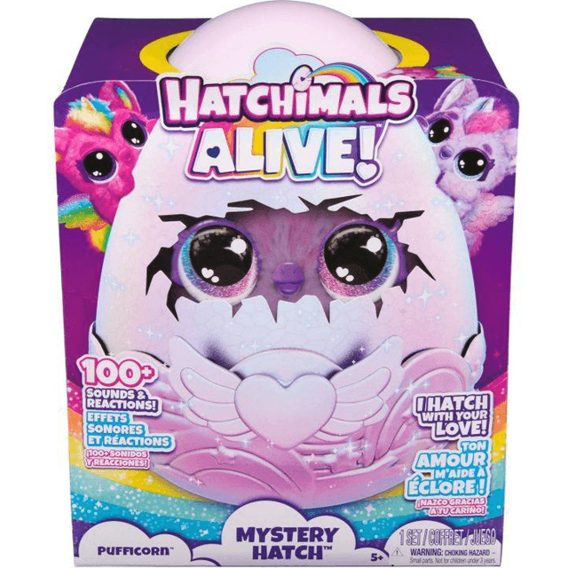 Hatchimals Alive Mystery Hatch Pufficorn