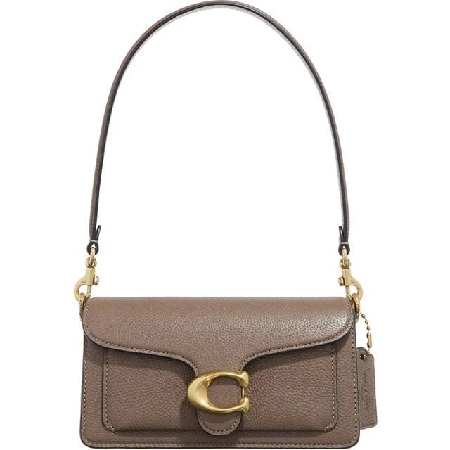 Coach Tabby Shoulder Bag 20 - Brass/Dark Stone