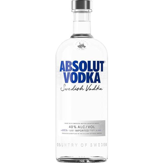 Absolut Blue Vodka 40% 100 cl