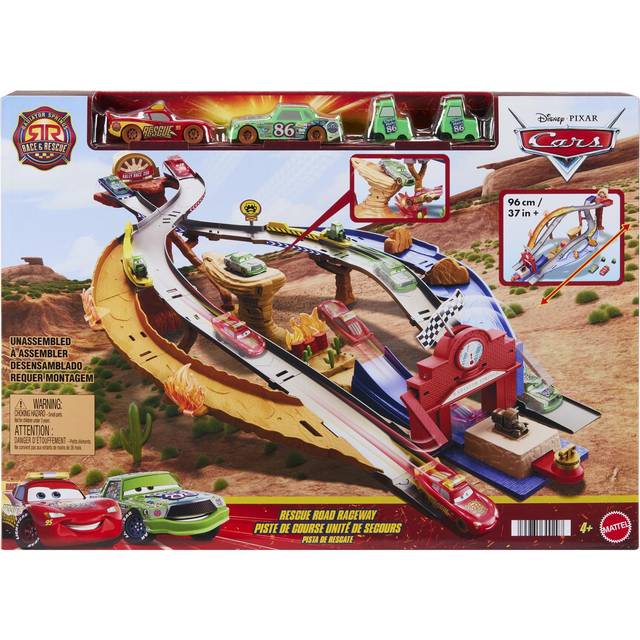 Mattel Pixar Radiator Springs Raceway Playset