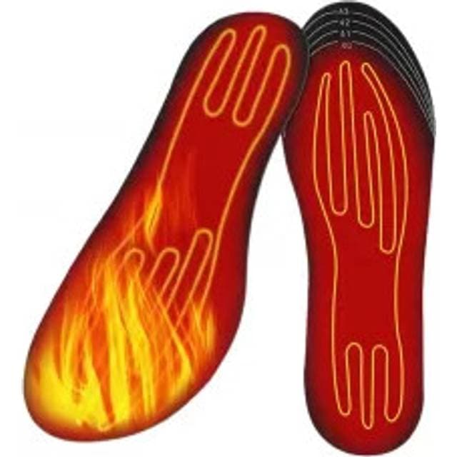 INF USB Rechargeable Heated Insoles Black