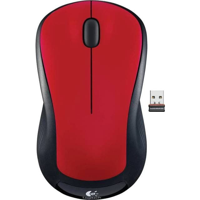 Logitech M310 Trådløs Mus PC/Mac Rød