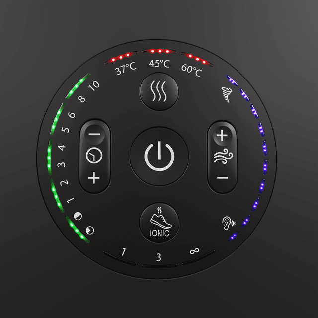 Hedgehog Octopus Ionic I3 Skotørrer Sort