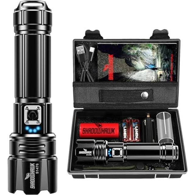 Shadowhawk Taschenlampe Led 500000 Lumen