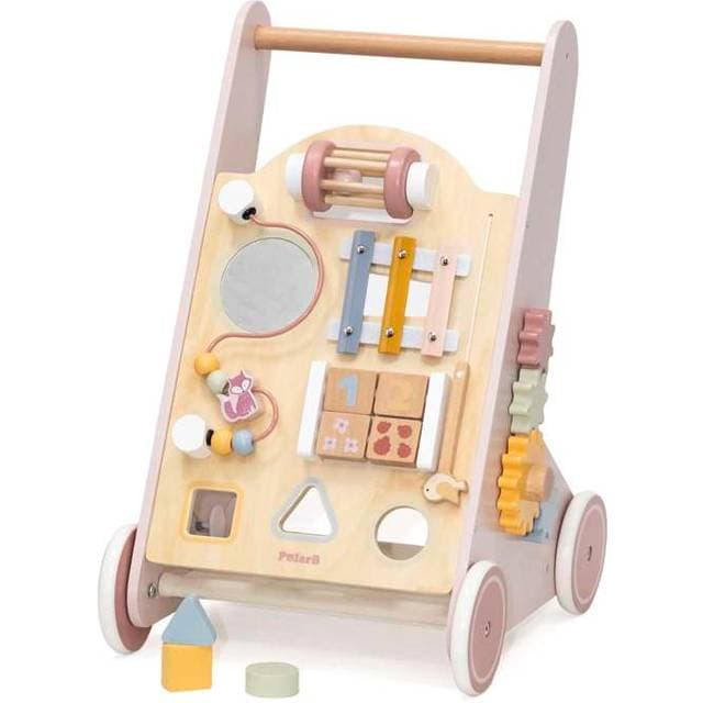 Kid'oh VIGA PolarB Gåvogn Med Gris Træ