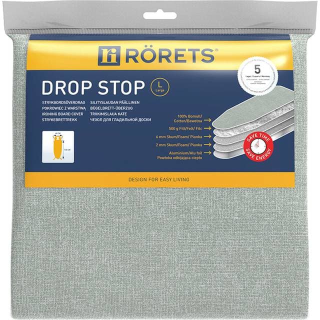 Rörets Drop Stop L Strygebrætbetræk