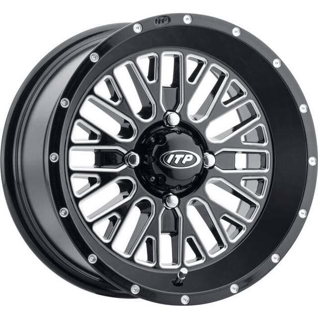 Itp Momentum Rim 15x7 4 136 5+2 Black