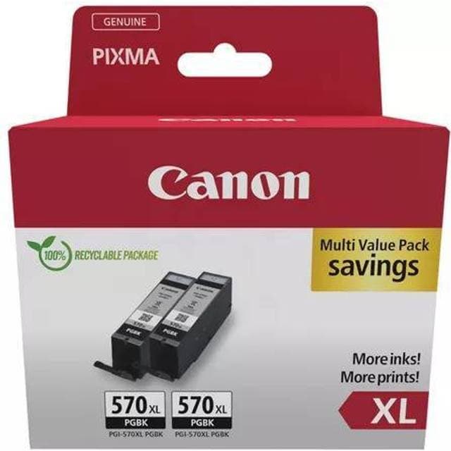 Canon PGI-570XL Sort (2stk)