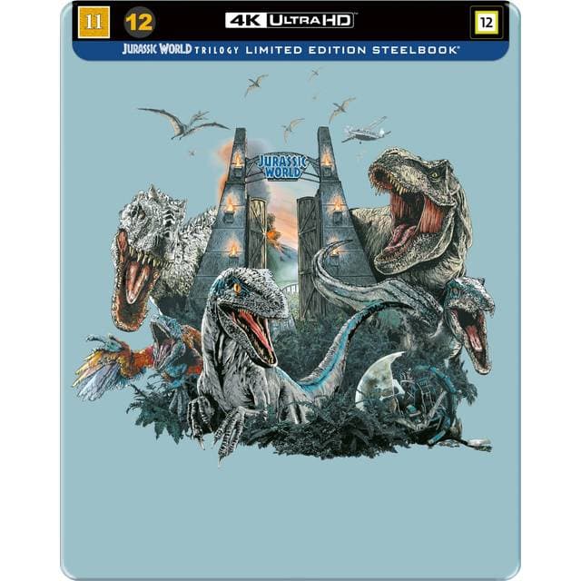 Jurassic World Trilogy Steelbook 4K Blu-ray