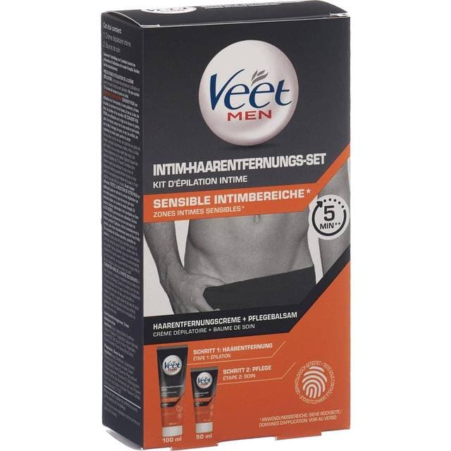 Veet Intimate Area Hair Removal Kit 2-pak