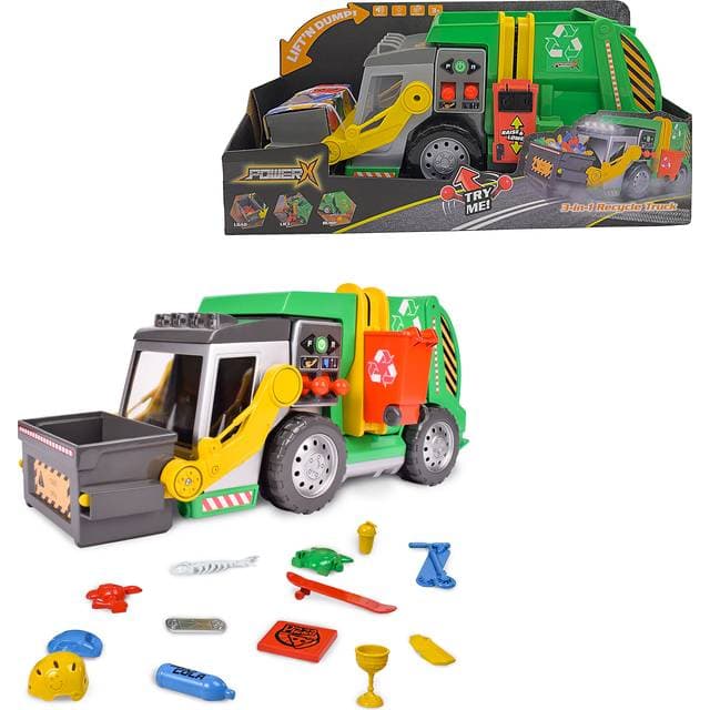 Power X Lift'N'Dump Elektronisk Skraldebil