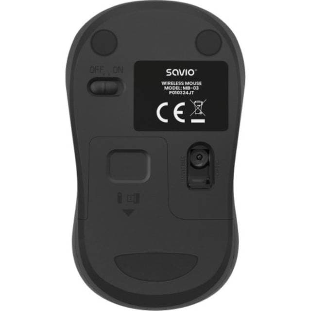 Savio MB-03 Trådløs Mus 1000 dpi