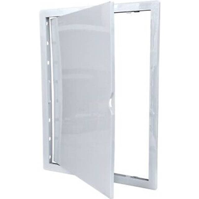 Airroxy Inspektionslem 300x400mm Plast Hvid