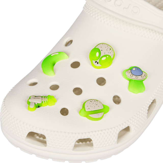 Crocs Glow In The Dark Space 5 Pack