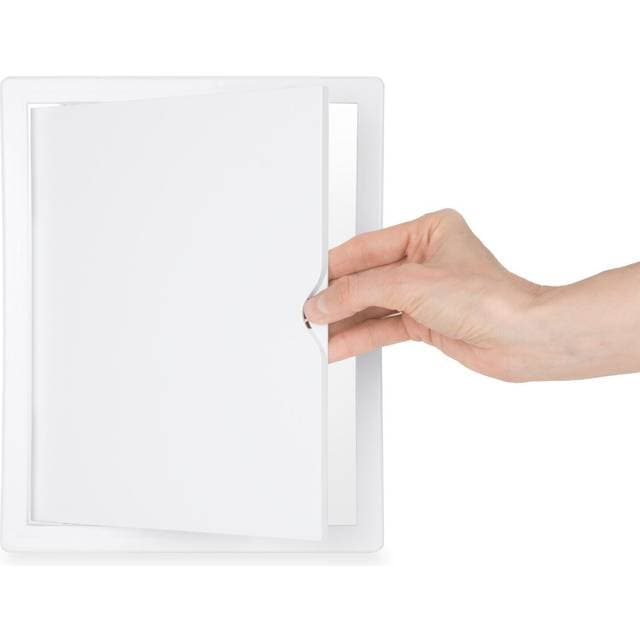 Airroxy Inspektionslem 150x150mm Plast Hvid