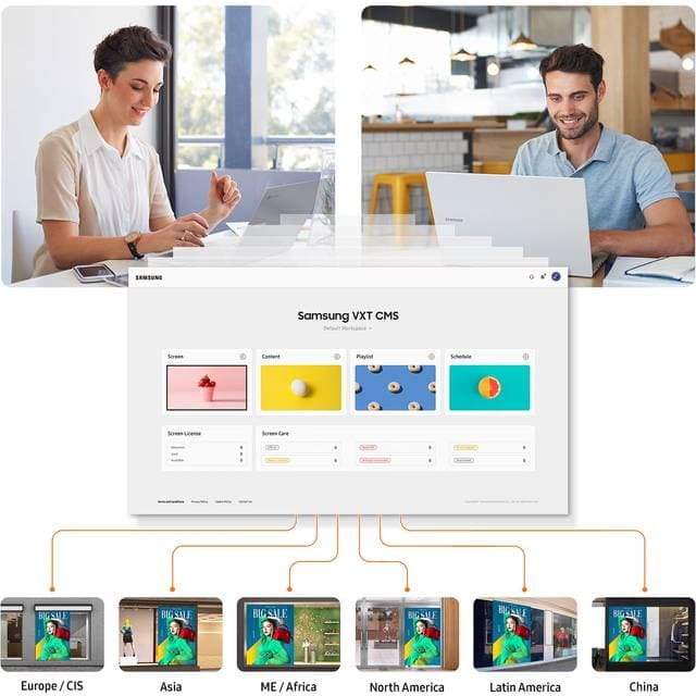 Samsung VXT CMS + RM Cloud 3 år Pro