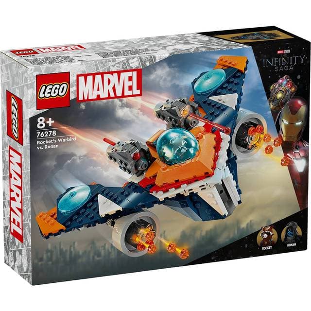 LEGO Marvel Rockets Warbird Vs Ronan 76278
