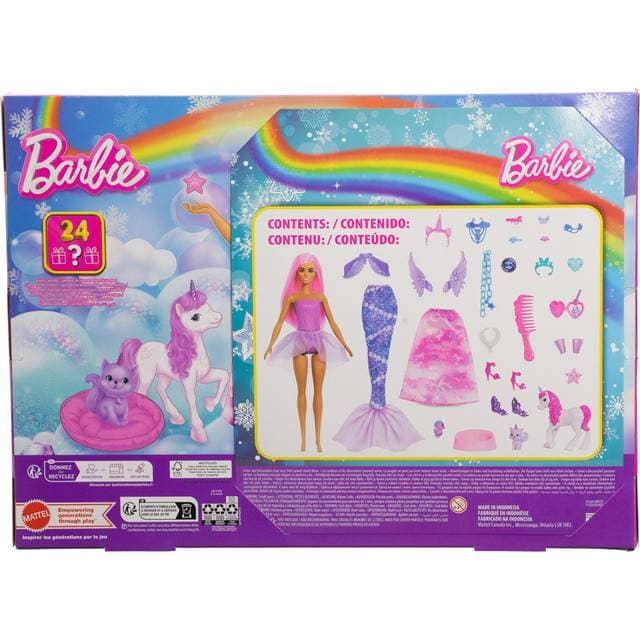Mattel Barbie Fantasy Julekalender 2025