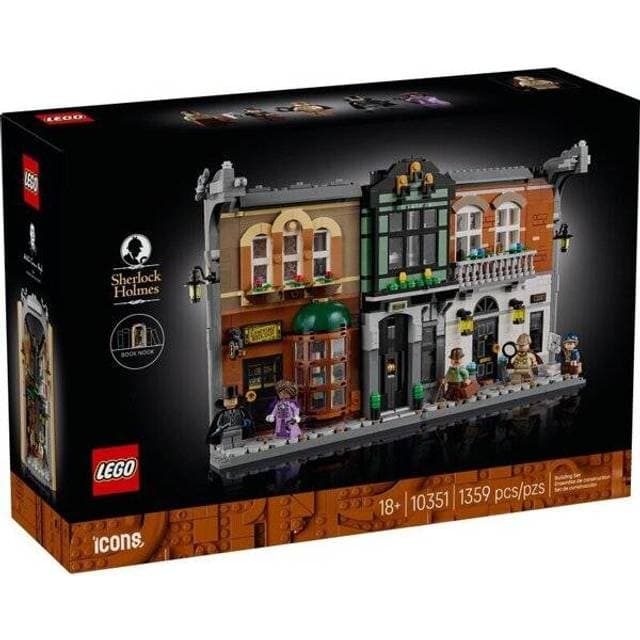 LEGO Icons Sherlock Holmes Bookend 10351