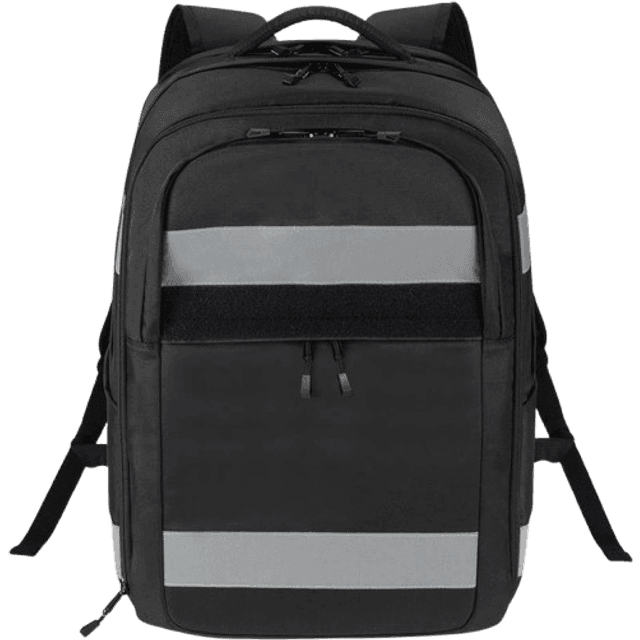 Dicota Reflective Casual Backpack - Black