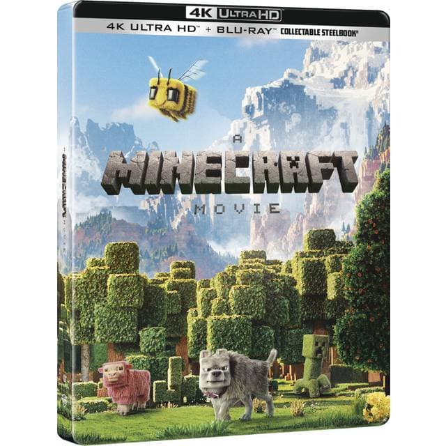 A Minecraft Movie Steelbook 4K Blu-ray