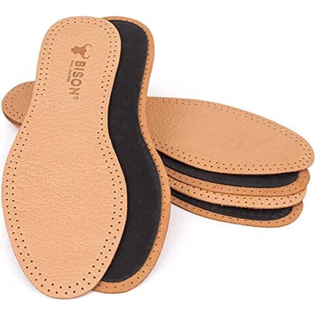 Bison Leder Schuheinlagen Schuhe 3 Paare