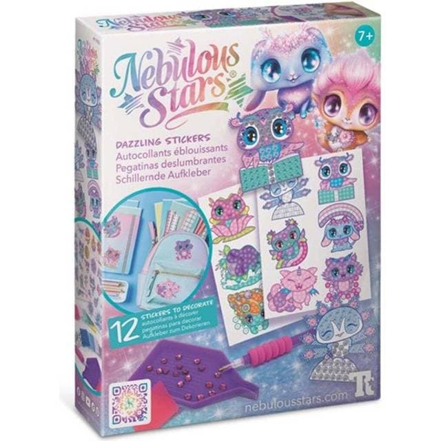 Nebulous Stars Funklende Klistermærker