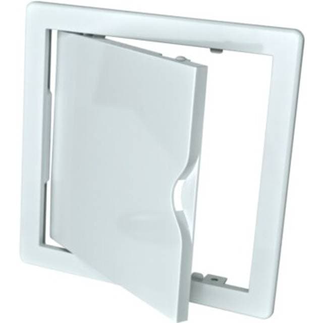 Airroxy Inspektionslem 300x300mm Plast Hvid