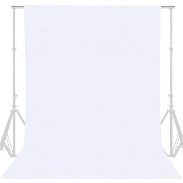 INCOVER Fotobaggrund 3 x 3 m Hvid