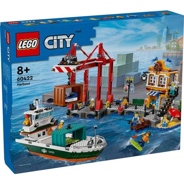 LEGO City Harbor Front with Cargo Ship 60422