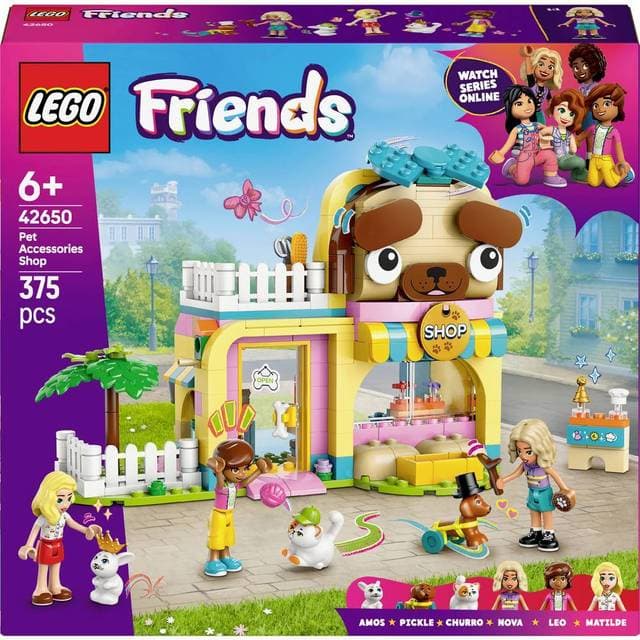 LEGO Friends Kæledyrsbutik 42650