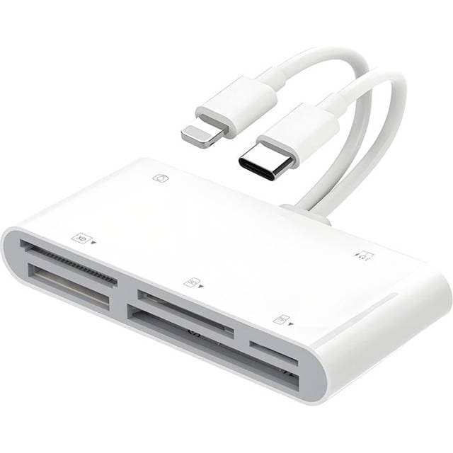 Nordic USB-C Lightning Kortlæser 5 Slots