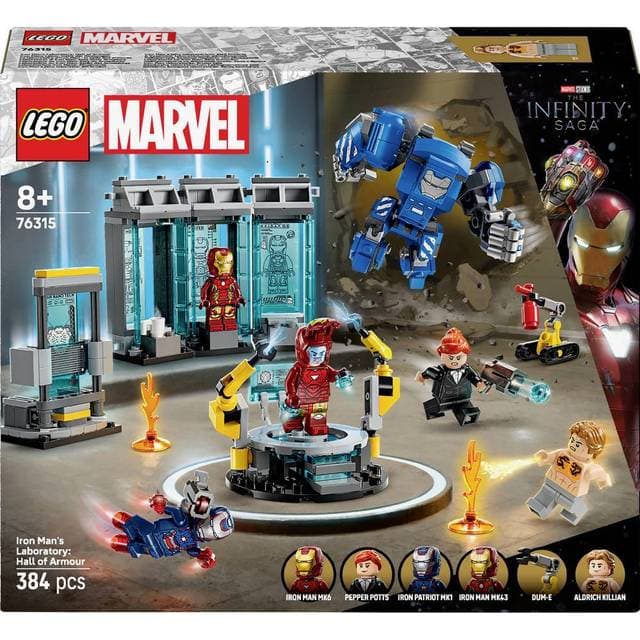 LEGO Marvel Iron Mans Laboratorium 76315