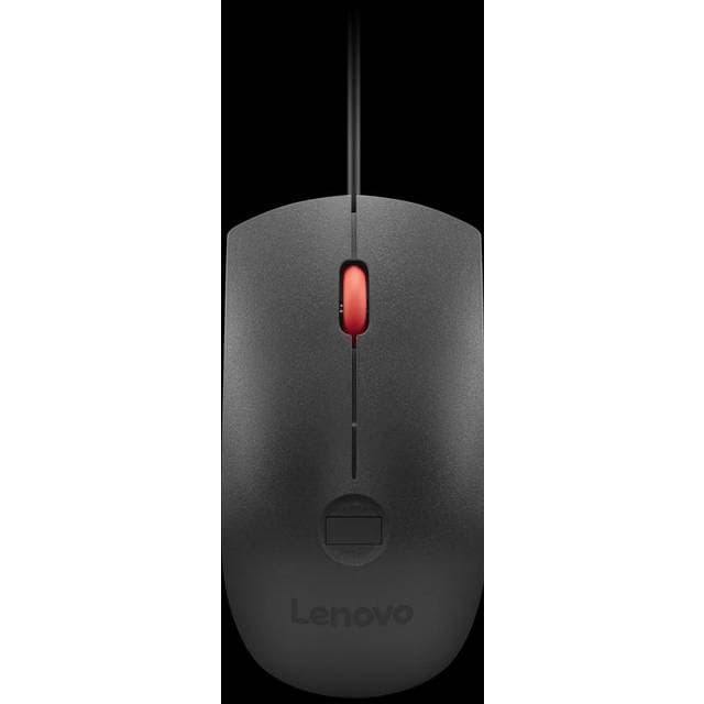 Lenovo Optical Mouse USB Black Red