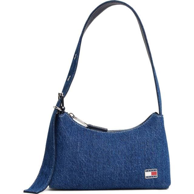 Tommy Jeans Skuldertaske Blue Denim