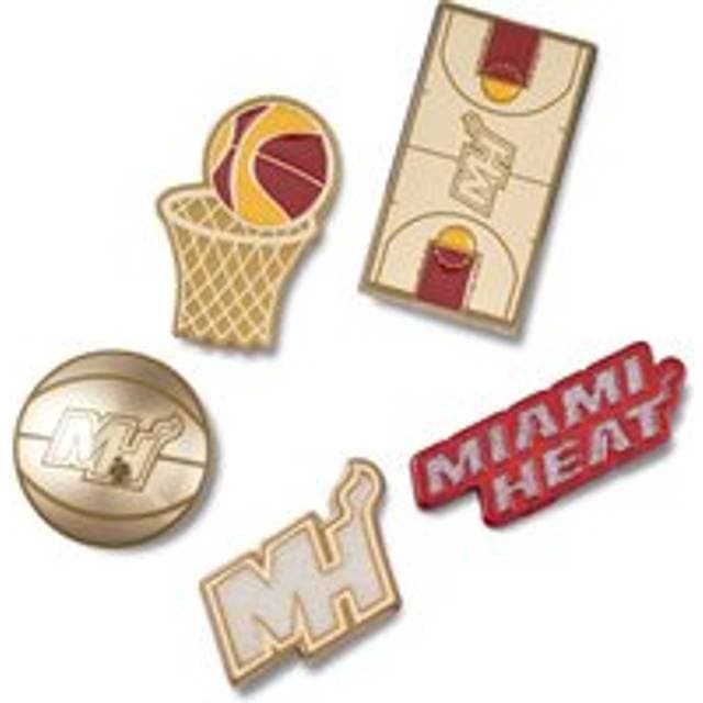 Crocs Jibbitz NBA Miami Heat Multicolore x5