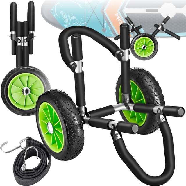 tectake Surfboard Transportvogn WaveWheel