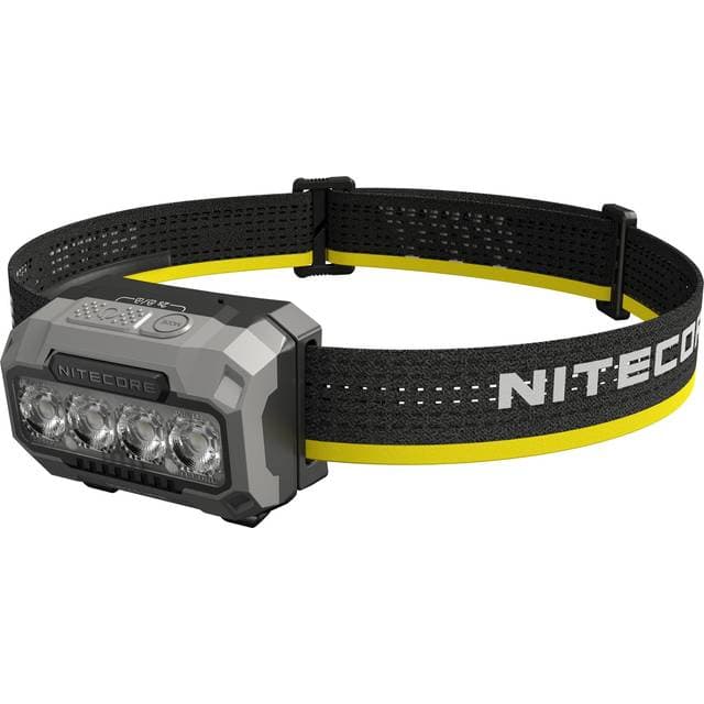 NiteCore HA23 UHE Pandelygte 600 Lumen Sort