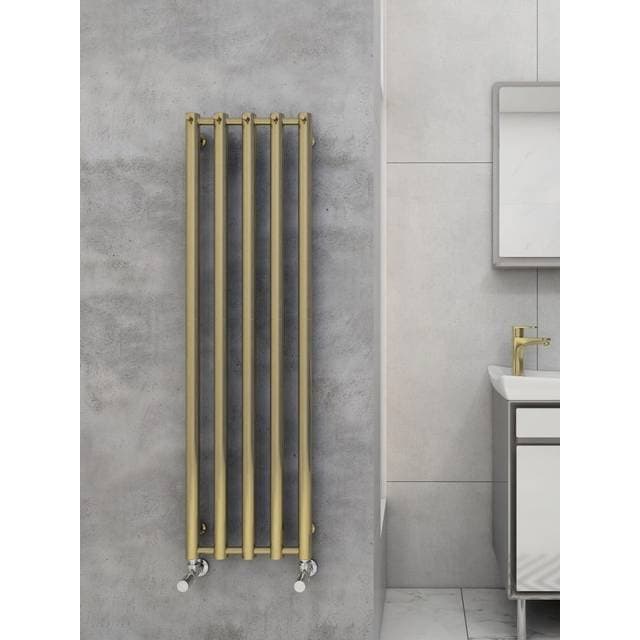 Orion Håndklædetørrer 340x1200 Messing