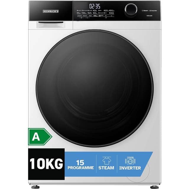 Heinrich s Waschmaschine 10kg 15 Programme