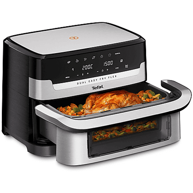 Tefal Dual Easy Fry Flex EY922D Airfryer 9L
