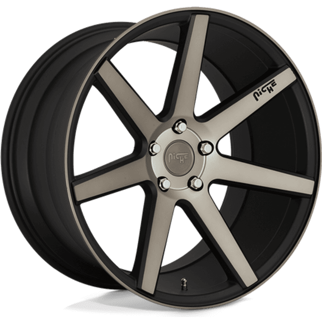 Niche M150 Verona Matte Black Machined Wheel