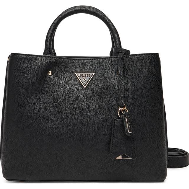 Guess Meridian Håndtaske Med Lang Rem - Black