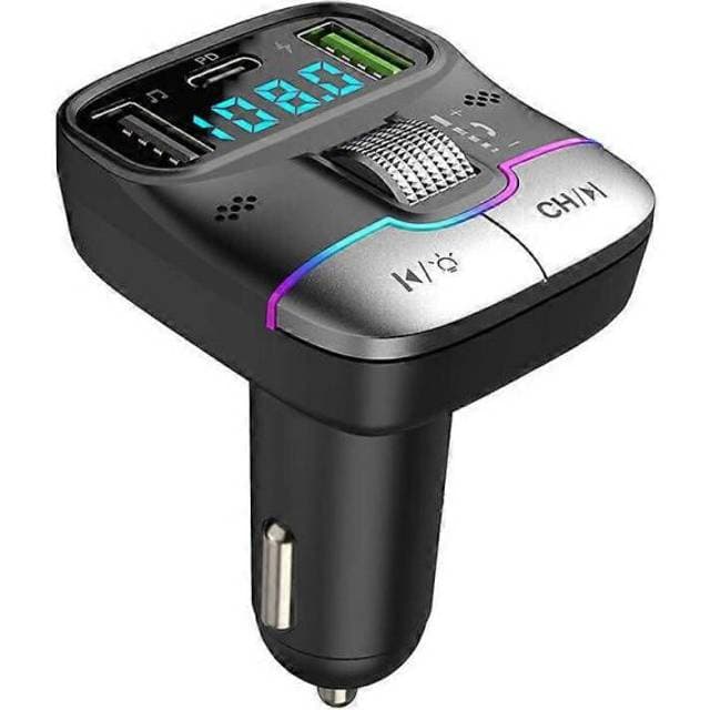 Car Bluetooth 5.3 FM Transmitter Adapter
