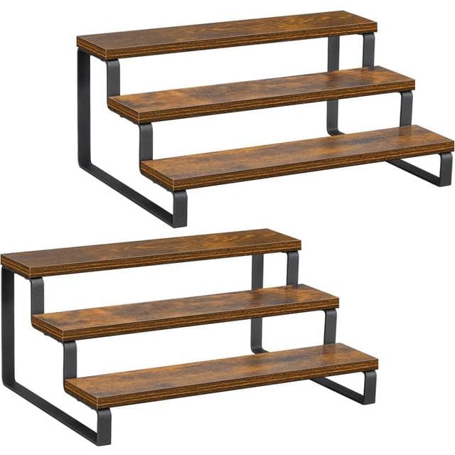 Giikin 3-Tier 13.8 Inch Wood Spice Rack