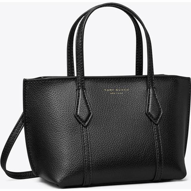 Tory Burch Mini Sort Tote Taske Bomuld