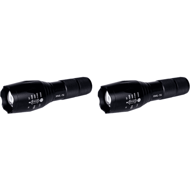 Evermart LED Lommelygte Kraftig 2x