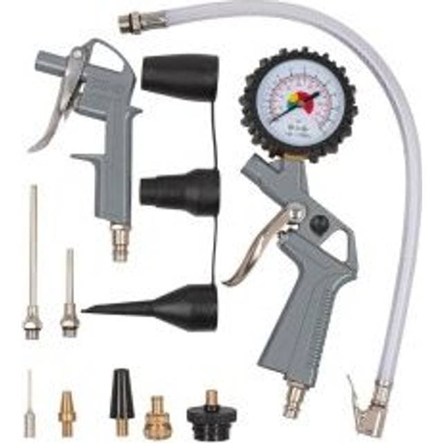 PowerPlus Blæsepistolsæt Med 13 Dele